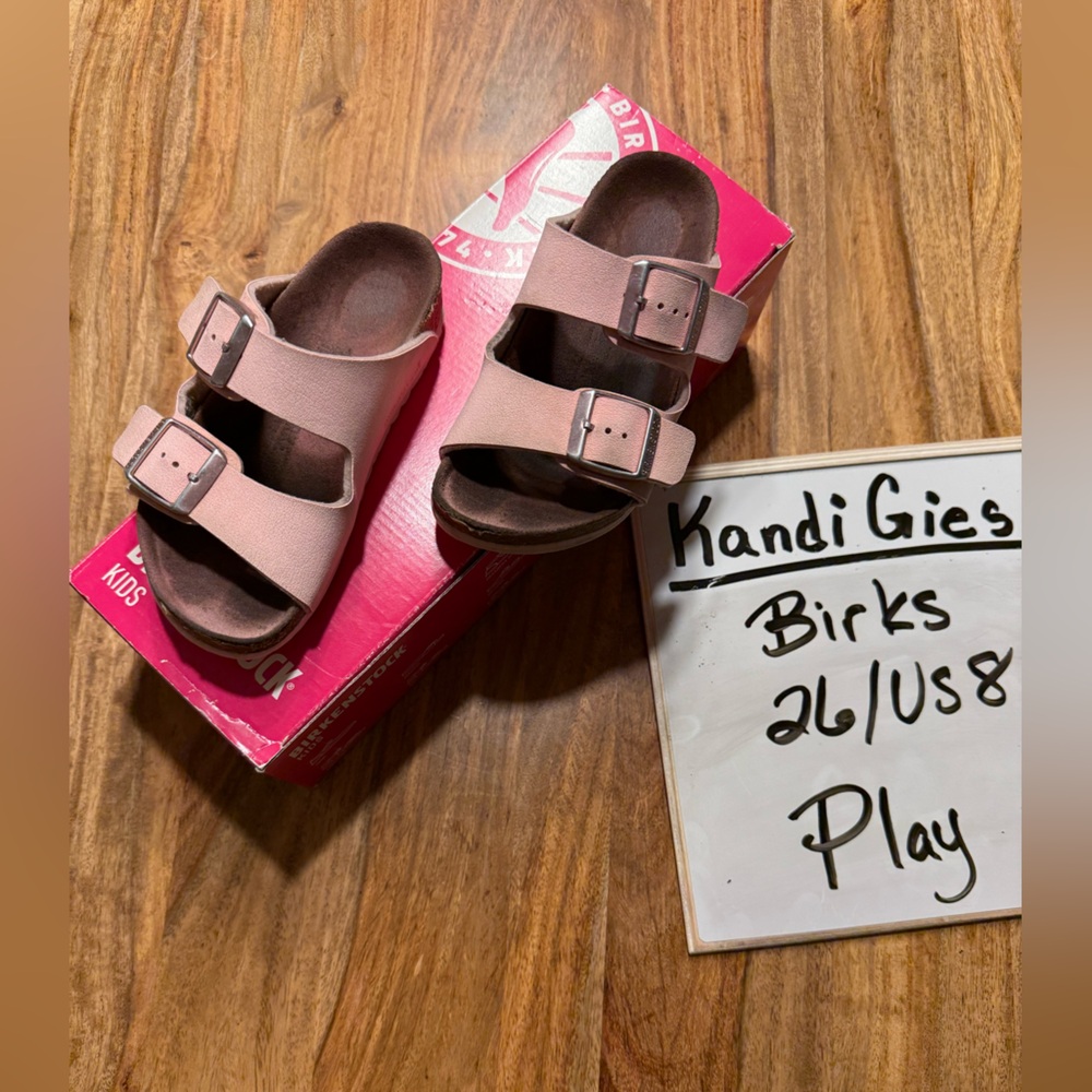 Birkenstock Pink Toddler Sandals Size 26 US 8